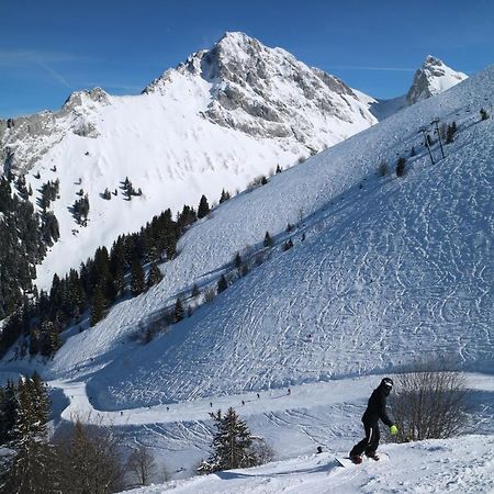 Appartement T2 A Bernex Avec Wifi, Vue Sur Montagne エクステリア 写真