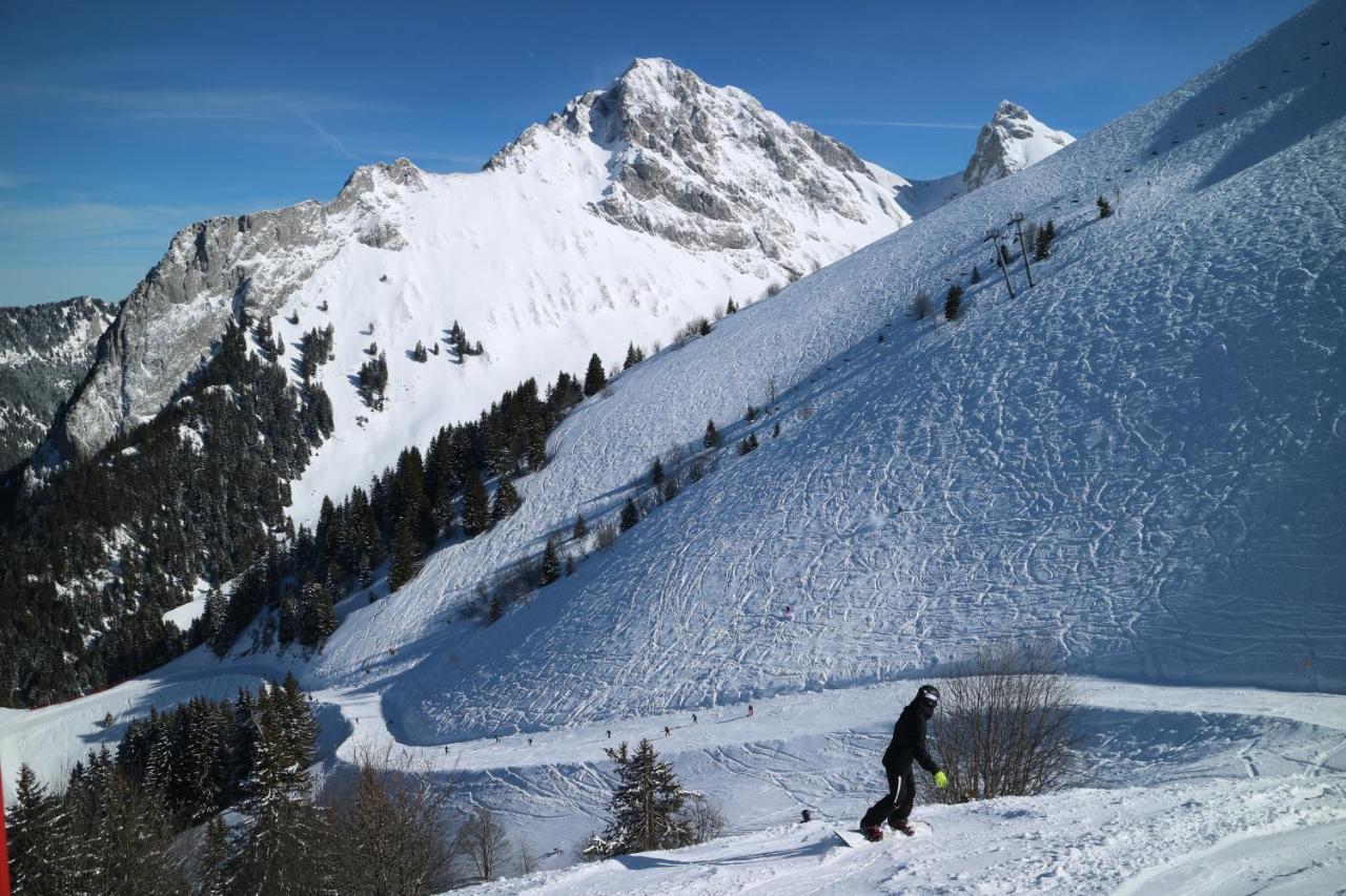 Appartement T2 A Bernex Avec Wifi, Vue Sur Montagne エクステリア 写真
